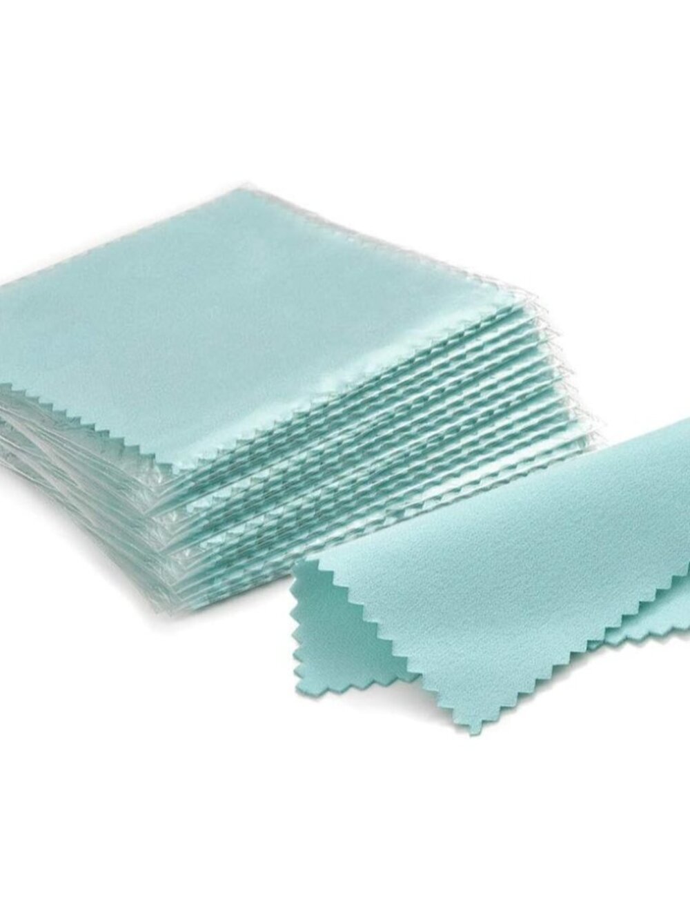 Jewelry Cleaning Cloths, Individually Wrapped Jewelry Polishing Cloths